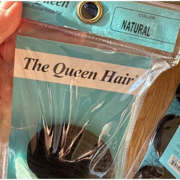 100% Human Hair Extensions Clip In Virgin Brazilian 18” 20A Grade Natural Black - Picture 5 of 6